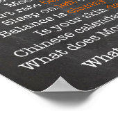 Halloween Gender Reveal Alte Ehefrauen Tales Poste Poster (Ecke)