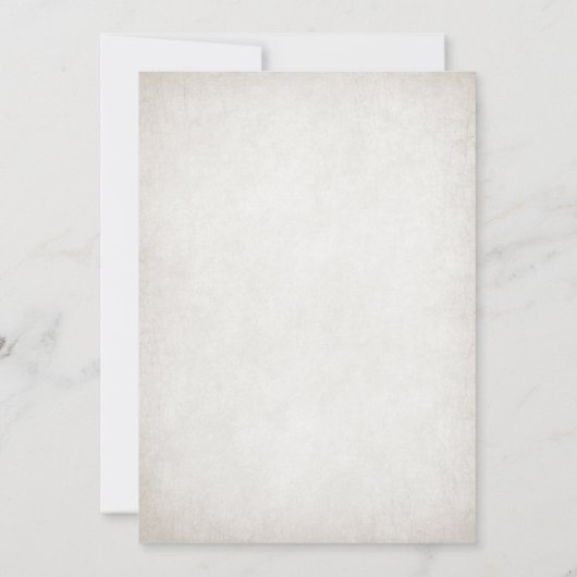 Halloween Gender Reveal Baby Shower Einladung (Rückseite)