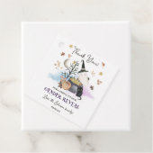 Halloween Gender Reveal Baby wird brauen Geschenkanhänger (Beispiel)