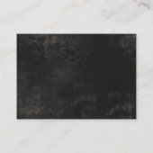 Halloween Gender Reveal Book Request Begleitkarte (Rückseite)