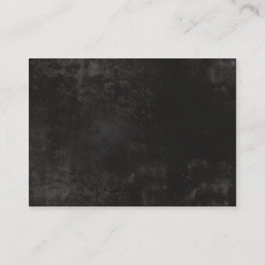 Halloween Gender Reveal Book Request Begleitkarte (Rückseite)