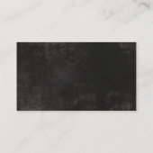 Halloween Gender Reveal Diaper Raffle Ticket Begleitkarte (Rückseite)