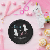 Halloween Gender Reveal Party Pappteller (Party)