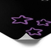 Halloween Gender Reveal Party Willkommenspopster-Z Poster (Ecke)