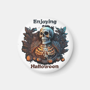 Halloween genießen  magnet