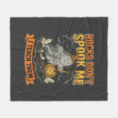 Halloween-Geologie-Lehrer-Schreck Fleecedecke (Vorderseite (Horizontal))