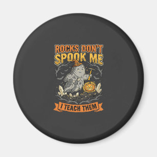 Halloween-Geologie-Lehrer-Schreck Magnet