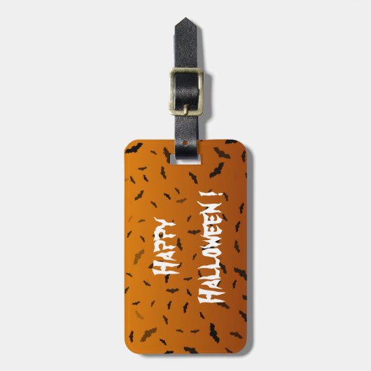 Halloween Gepäckanhänger (Vorderseite vertikal)