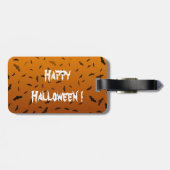 Halloween Gepäckanhänger (Rückseite horizontal)