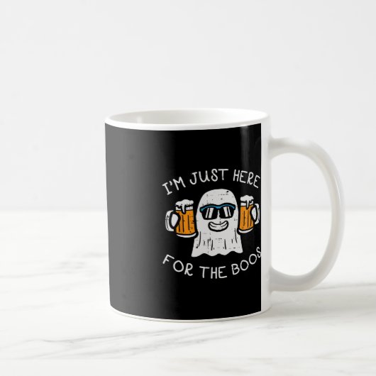 Halloween gerade hier für Boos Ghost Funny Costume Kaffeetasse (Rechts)