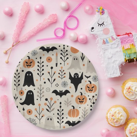 Halloween-Gericht Pappteller (Party)