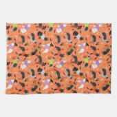 Halloween German Shepherd Geschirrtuch (Horizontal)