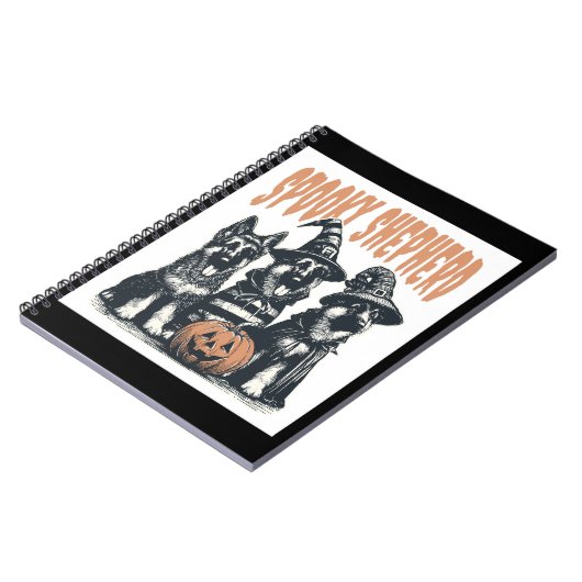 Halloween German Shepherd.jpg Notizblock (Linke Seite)