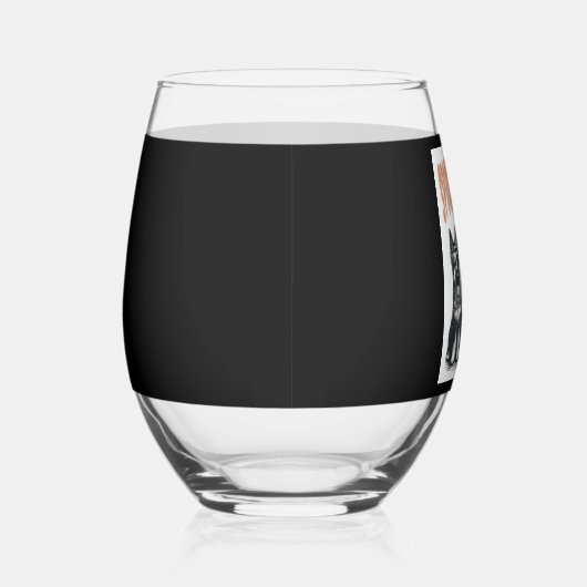 Halloween German Shepherd.jpg Weinglas Ohne Stiel (Rechts)