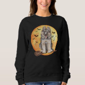 Halloween German Shepherd Sweatshirt (Vorderseite)