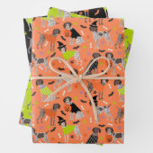 Halloween German Shorthair Pointer Geschenkpapier Set (Beispiel)