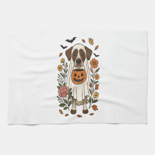 Halloween German Shorthair Pointer Geschirrtuch