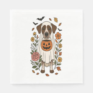 Halloween German Shorthair Pointer Serviette