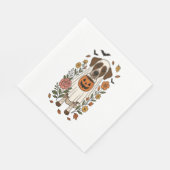 Halloween German Shorthair Pointer Serviette (Ecke)