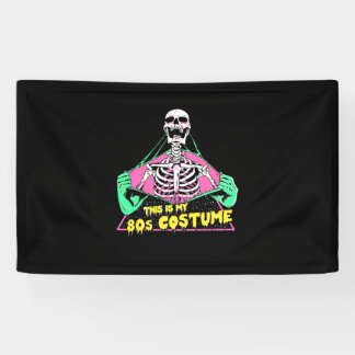 Halloween-Geschenk | 80er Halloween Costume Retro Banner