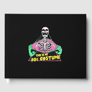 Halloween-Geschenk   80er Halloween Costume Retro Gästebuch