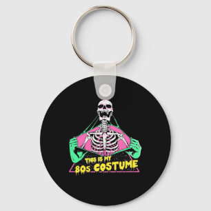 Halloween-Geschenk 80er Halloween Costume Retro Schlüsselanhänger
