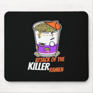Halloween-Geschenk Angriff der Ramen Mousepad
