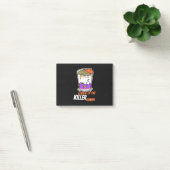 Halloween-Geschenk | Angriff der Ramen Post-it Klebezettel (Büro)