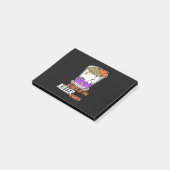 Halloween-Geschenk | Angriff der Ramen Post-it Klebezettel (angewinkelt)