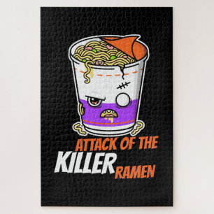 Halloween-Geschenk Angriff der Ramen Puzzle