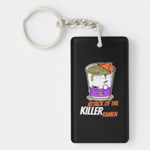 Halloween-Geschenk Angriff der Ramen Schlüsselanhänger