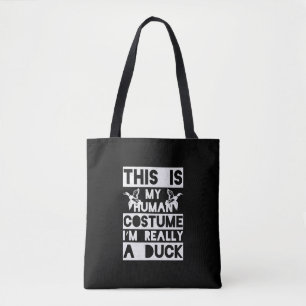 Halloween-Geschenk Das ist mein menschliches Kostü Tasche