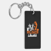 Halloween-Geschenk | Erste Halloween Schlüsselanhänger (Vorderseite links)