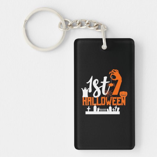 Halloween-Geschenk | Erste Halloween Schlüsselanhänger (Vorderseite)
