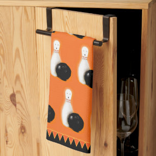 Halloween-Geschenk für die Gastgeberin Dekor Geschirrtuch