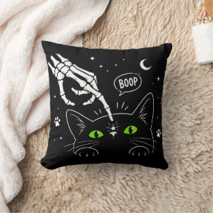 Halloween-Geschenk für schwarze Katzenliebhaber, s Kissen