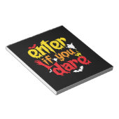 Halloween-Geschenk | Geben Sie an, wenn Sie Geburt Notizblock (angewinkelt)