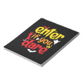 Halloween-Geschenk | Geben Sie an, wenn Sie Geburt Notizblock (Rotiert)