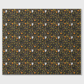 Halloween-Geschenk Geschenkpapier (Flach)