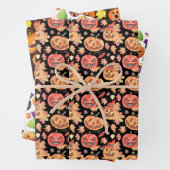 Halloween-Geschenk Geschenkpapier Set (Beispiel)