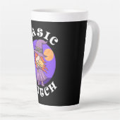 Halloween-Geschenk | Grundhexe Milchtasse (Rechte Ecke)