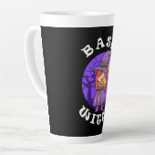 Halloween-Geschenk | Grundhexe Milchtasse (Linke Ecke)