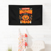 Halloween-Geschenk | Immer im Innern gehalten Banner (Insitu)