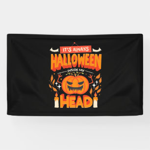 Halloween-Geschenk   Immer im Innern gehalten Banner