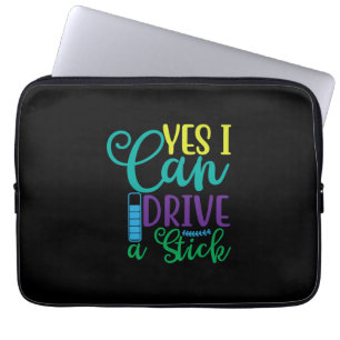 Halloween-Geschenk Ja, ich kann ein Schaltgetriebe Laptopschutzhülle