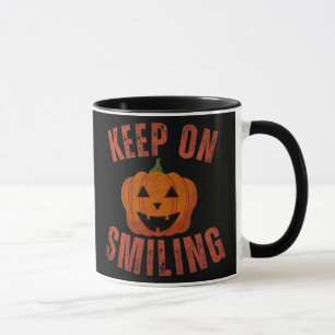 HALLOWEEN-GESCHENK MIT EINEM LÄCHELN TASSE