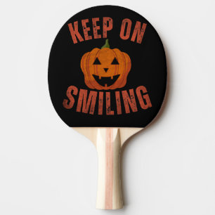 HALLOWEEN-GESCHENK MIT EINEM LÄCHELN TISCHTENNIS SCHLÄGER