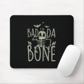 Halloween-Geschenk | Schlecht zu Da Bone Mousepad (Mit Mouse)