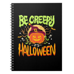 Halloween-Geschenk   Seid gruselig, es ist Hallowe Notizblock