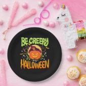 Halloween-Geschenk | Seid gruselig, es ist Hallowe Pappteller (Party)